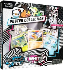 POKEMON - SCARLET & VIOLET - SV 10.5 - BLACK BOLT & WHITE FLARE - UNOVA POSTER COLLECTION (ENGLISH)