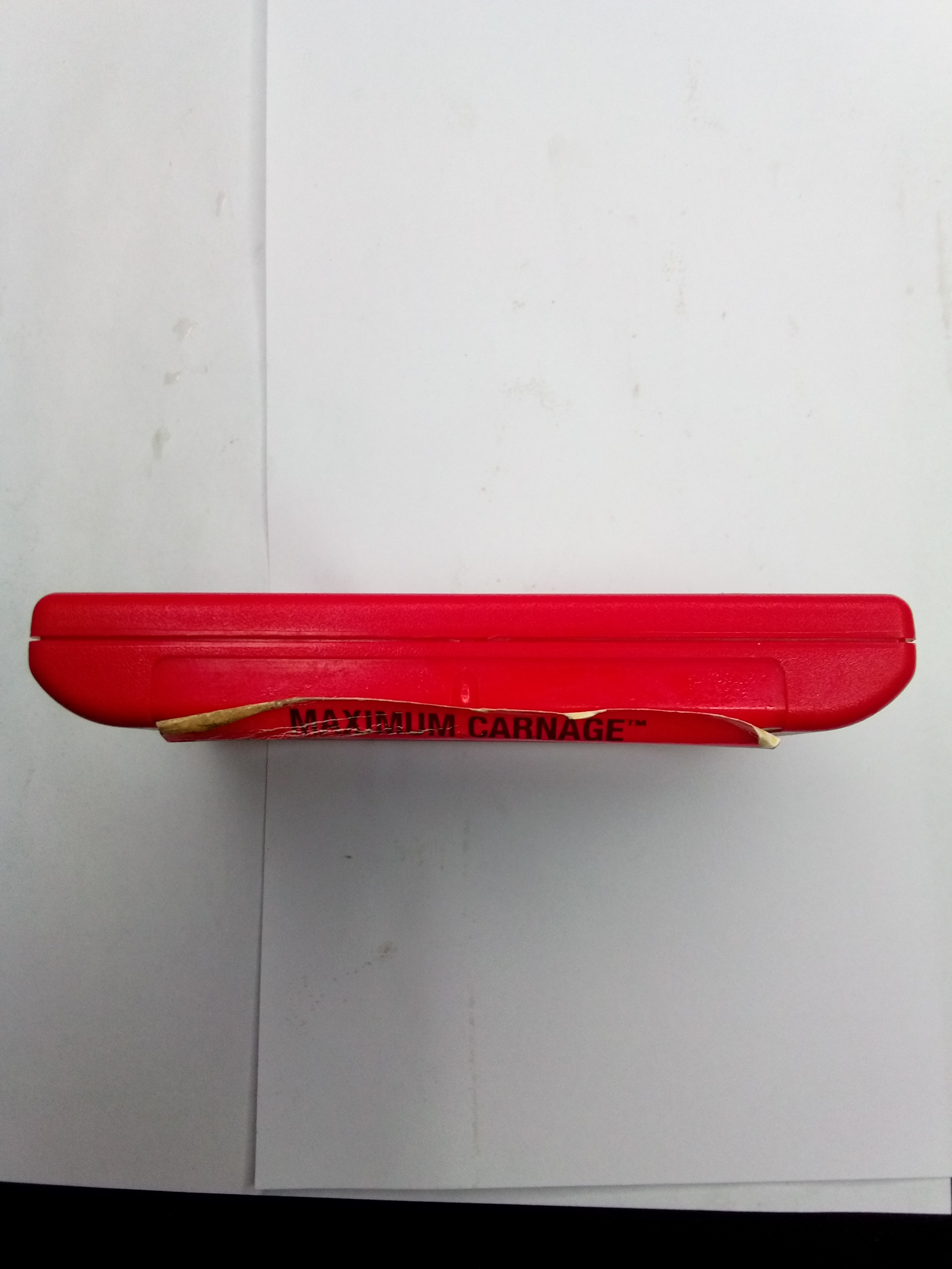 SEGA - MAXIMUM CARNAGE - CARTRIDGE AND BOX ONLY - 01