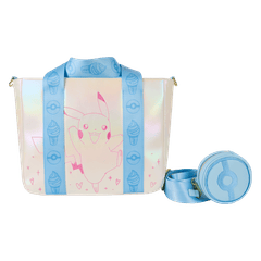 LOUNGEFLY - POKEMON - PIKACHU TOTE WITH COIN BAG