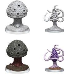 D&D NOLZUR'S - MARVELOUS MINIATURES - SHRIEKER & VIOLET FUNGUS