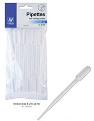 VALLEJO - HOBBY TOOLS - MEDIUM PIPETTES X8