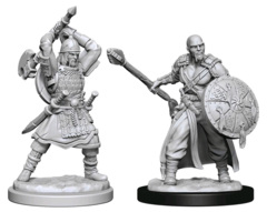 D&D NOLZUR'S MARVELOUS UNPAINTED MINIATURES  -  MALE HUMAN BARBARIAN