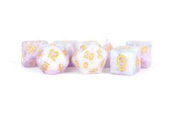 Lavender 16mm Poly Resin Dice Set