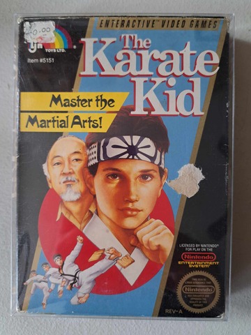 NINTENDO - THE KARATE KID - COMPLETE IN BOX (01)