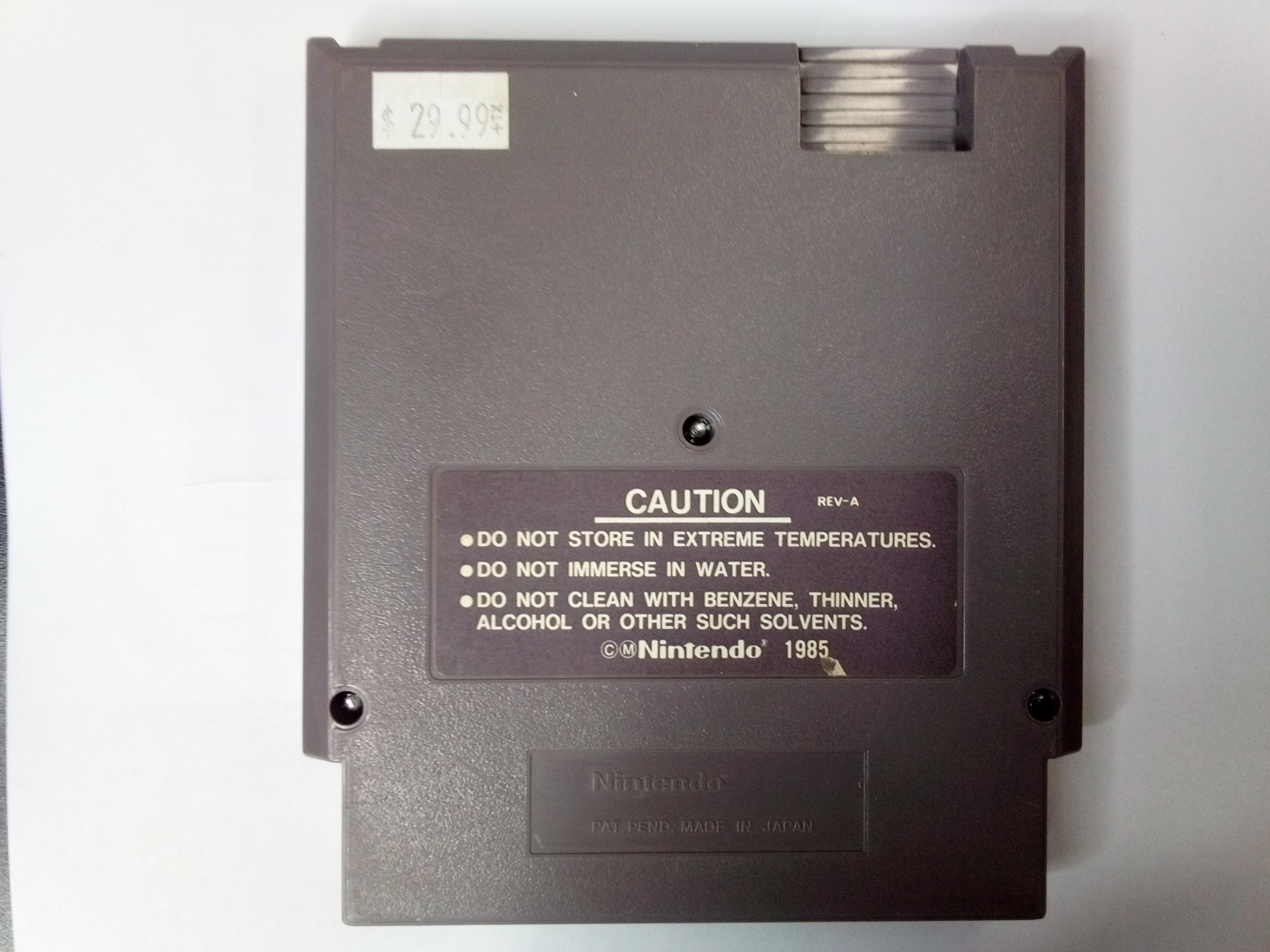NINTENDO - TALESPIN - CARTRIDGE ONLY - 01