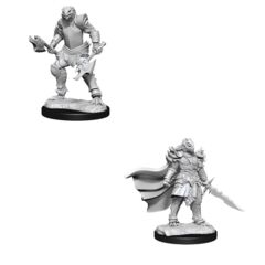 D&D NOLZUR'S MARVELOUS UNPAINTED MINIATURES - FEMALE DRAGONBORN FIGHTER