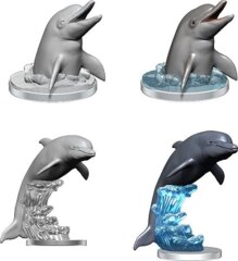 WIZKIDS UNPAINTED MINIS WV14 DOLPHINS