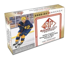 UPPER DECK - SP GAME USED HOCKEY 2022/23 - HOBBY BOX