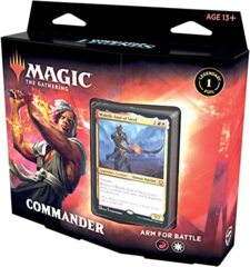 MTG - COMMANDER LEGEND - COMMANDER DECK - ARM FOR BATTLE (ENGLISH)
