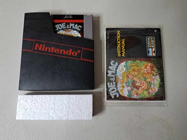 NINTENDO - JOE & MAC - COMPLETE IN BOX (01)