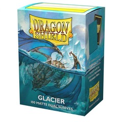 DRAGON SHIELD  -  STANDARD SIZE SLEEVES - GLACIER - 100CT