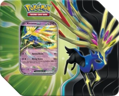 POKÉMON - SCARLET & VIOLET - AZURE LEGENDS - XERNEAS EX TIN (ENGLISH)