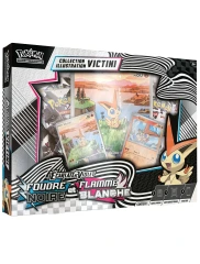 POKEMON - SCARLET & VIOLET - SV 10.5 - FOUDRE NOIRE ET FLAMME BLANCHE - COLLECTION ILLUSTRATION VICTINI (FRANÇAIS)