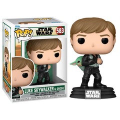 POP - STAR WARS - BOOK OF BOBA FETT - LUKE SKYWALKER & GROGU - 583