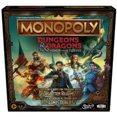 MONOPOLY - DUNGEONS & DRAGONS - HONOR AMONG THIEVES (BILINGUAL)