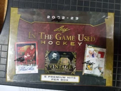 LEAF - IN THE GAME USED HOCKEY - HOBBY BOX - 2022-23