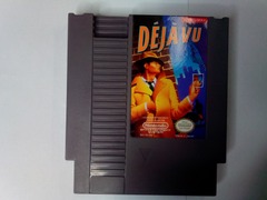 NINTENDO - DEJA VU - MANUAL AND CARTRIDGE ONLY - 01