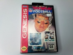 SEGA GENESIS - TROY AIKMAN FOOTBALL - CARTRIDGE AND BOX ONLY - 01