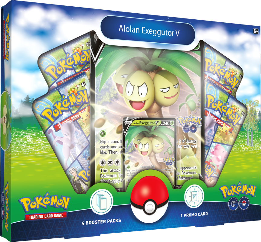 POKEMON - POKEMON GO - COLLECTION ALOLAN EXEGGUTOR V (ENGLISH) POKEMON - POKEMON GO - COLLECTION ALOLAN EXEGGUTOR V (ENGLISH)