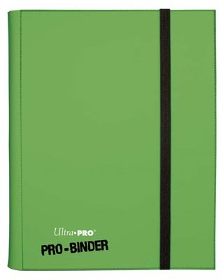 UP - PRO-BINDER - LIME GREEN - 9PKT (360 cards)