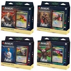 MTG - FALLOUT - COMMANDER DECK - SET OF 4 (ENGLISH)