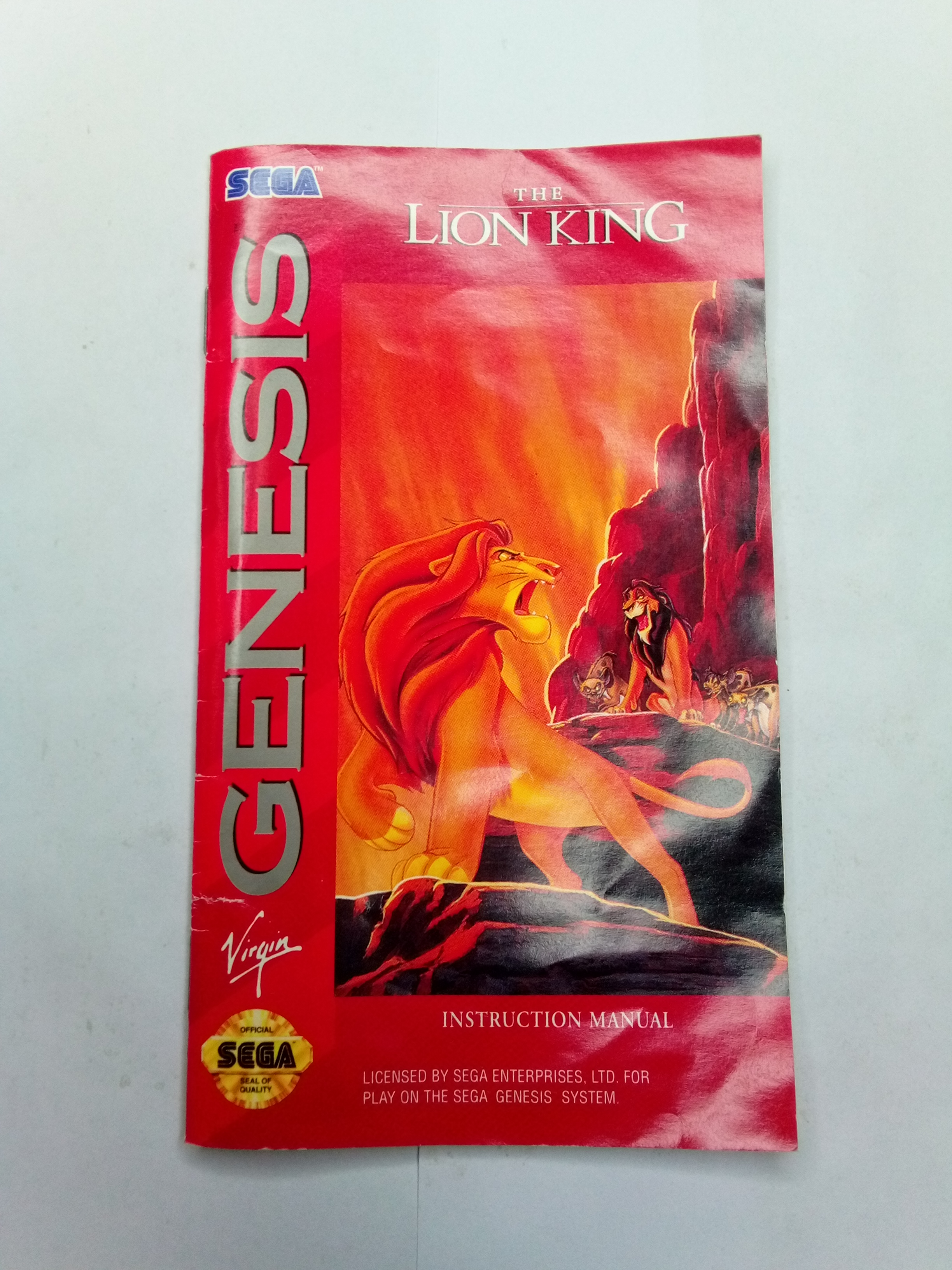 SEGA - THE LION KING - CIB -01