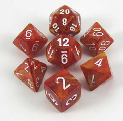 CHX27492 - Polyhedral 7-Die Set - LUSTROUS BRONZE/WHITE
