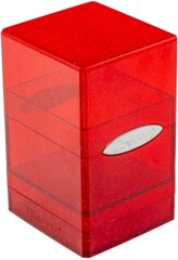 ULTRA PRO - SATIN TOWER - GLITTER RED (100)