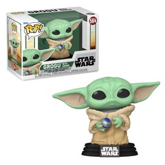 POP - STAR WARS - BOOK OF BOBA FETT - GROGU W/ ARMOR - 584