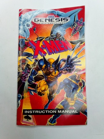 SEGA- X-MEN - CIB - (NO POSTER) - CIB - 02