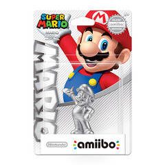 AMIIBO - SUPER MARIO - MARIO SILVER EDITION
