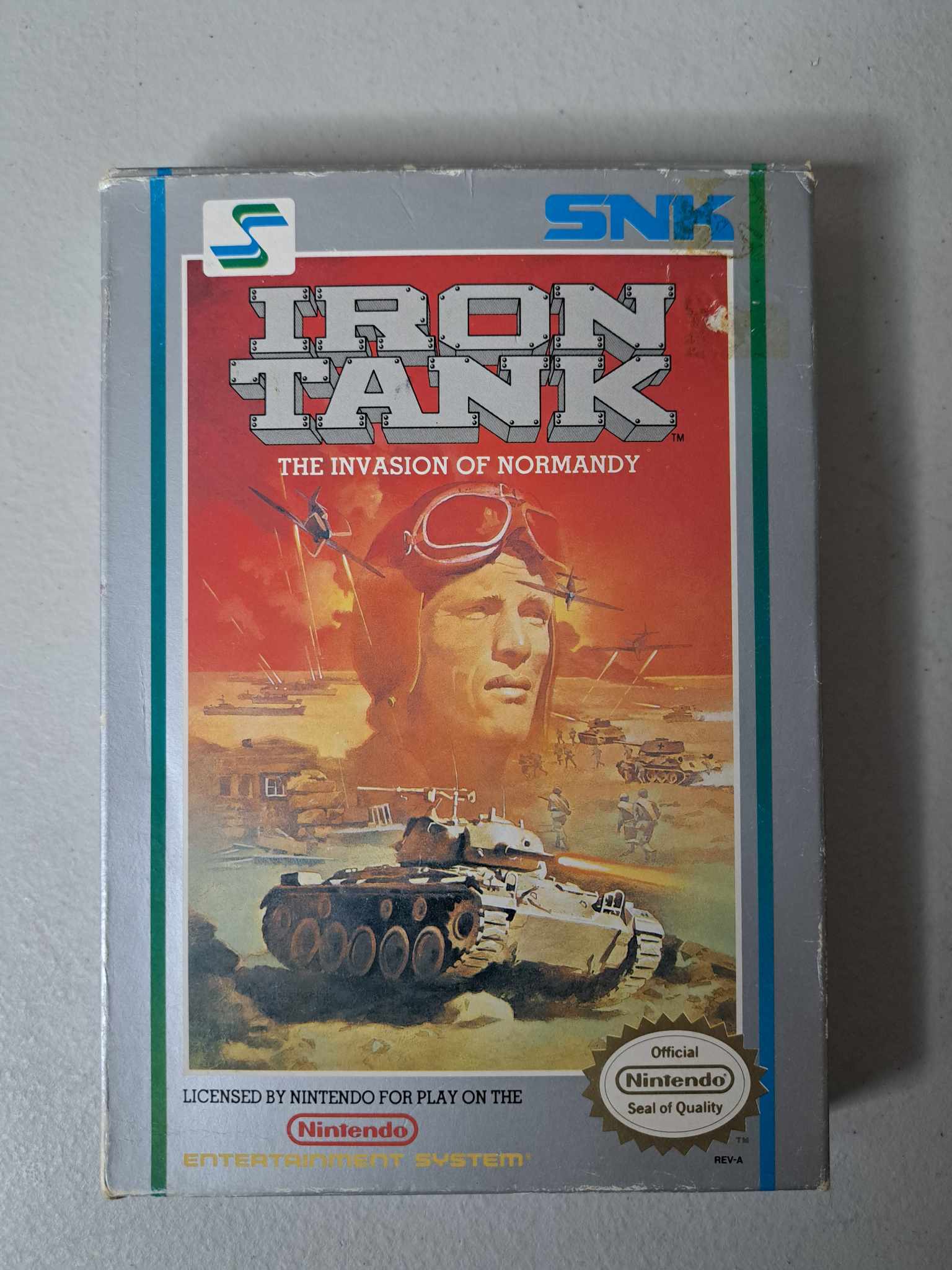 NINTENDO - IRON TANK - COMPLETE IN BOX (01)