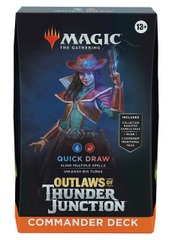 MTG - OUTLAWS OF THUNDER JUNCTION - COMMANDER - QUICK DRAW (ENGLISH)