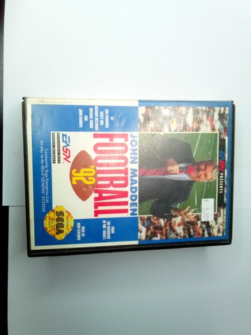 SEGA GENESIS - JOHN MADDEN FOOTBALL 92 - (CIB) - 01
