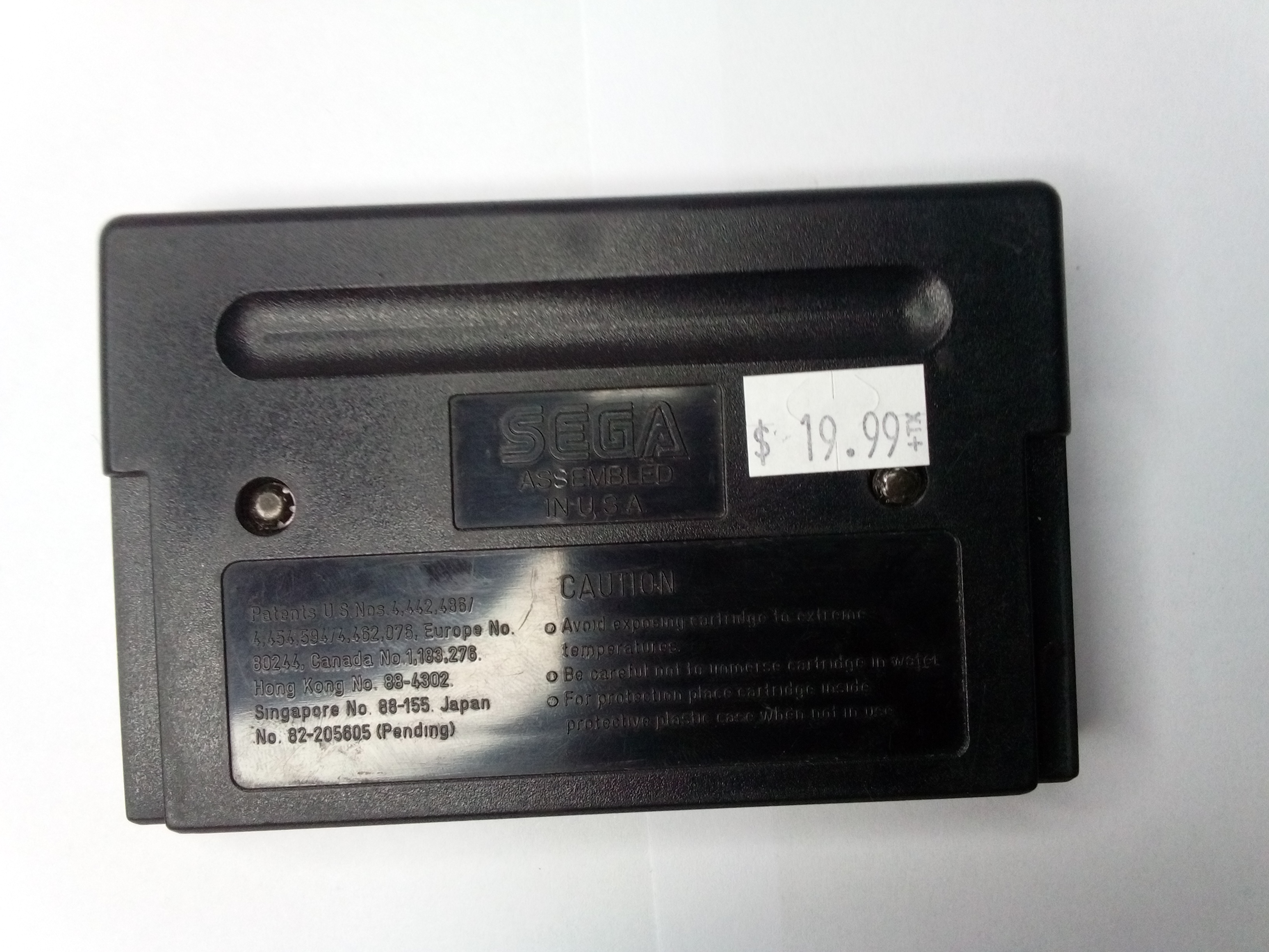 SEGA GENESIS - SCARRYS BUSY TOWN - CARTRIDGE ONLY - 01