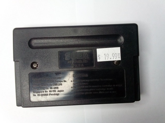 SEGA GENESIS - SCARRYS BUSY TOWN - CARTRIDGE ONLY - 01