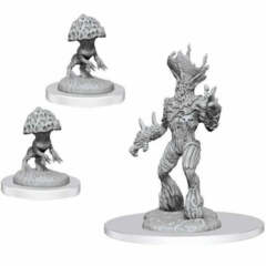 D&D NOLZUR'S MARVELOUS UNPAINTED MINIATURES - WAVE 16 - MYCONID SOVEREIGN & SPROUTS