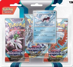 POKEMON - SCARLET AND VIOLET SV4 - PARADOX RIFT 3-PACK BLISTER - CETITAN (ENGLISH)
