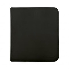 12-POCKET ZIPPERED BLACK PRO (20 PAGES) - PRO-BINDER - ULTRA PRO