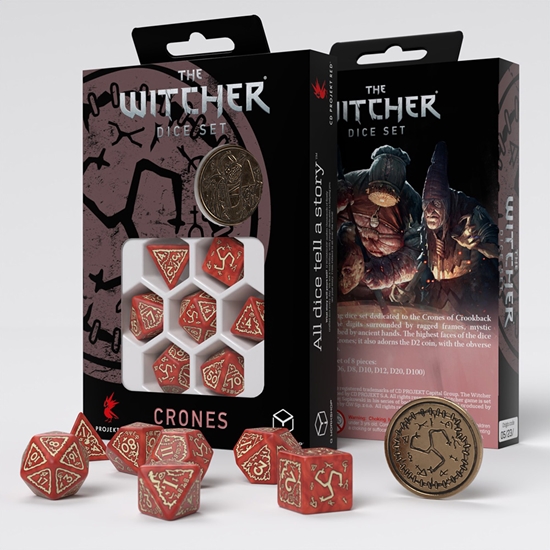 THE WITCHER - DICE SET  - CRONES BREWESS
