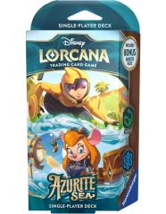 DISNEY LORCANA - AZURITE SEA - STARTER DECK - GO GO & GADGET - EMERALD/SAPPHIRE (ENGLISH)