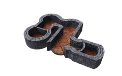 WARLOCK TILES  -  TOWN & VILLAGE  # III  -  ANGLES AND CURVES EXPANSION