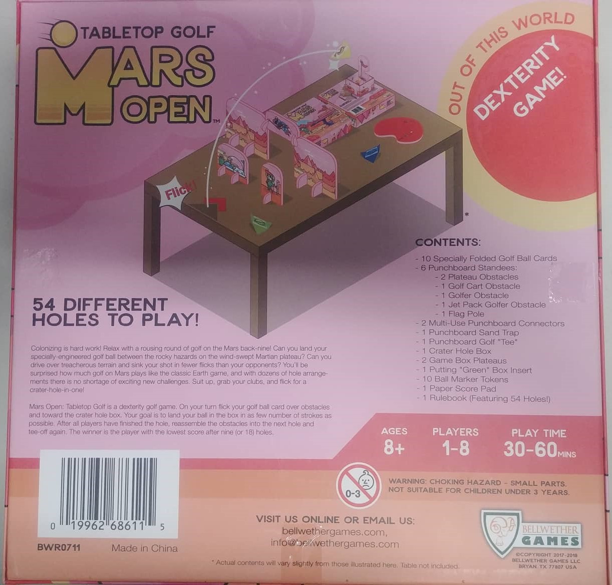 Tabletop Golf - Mars Open