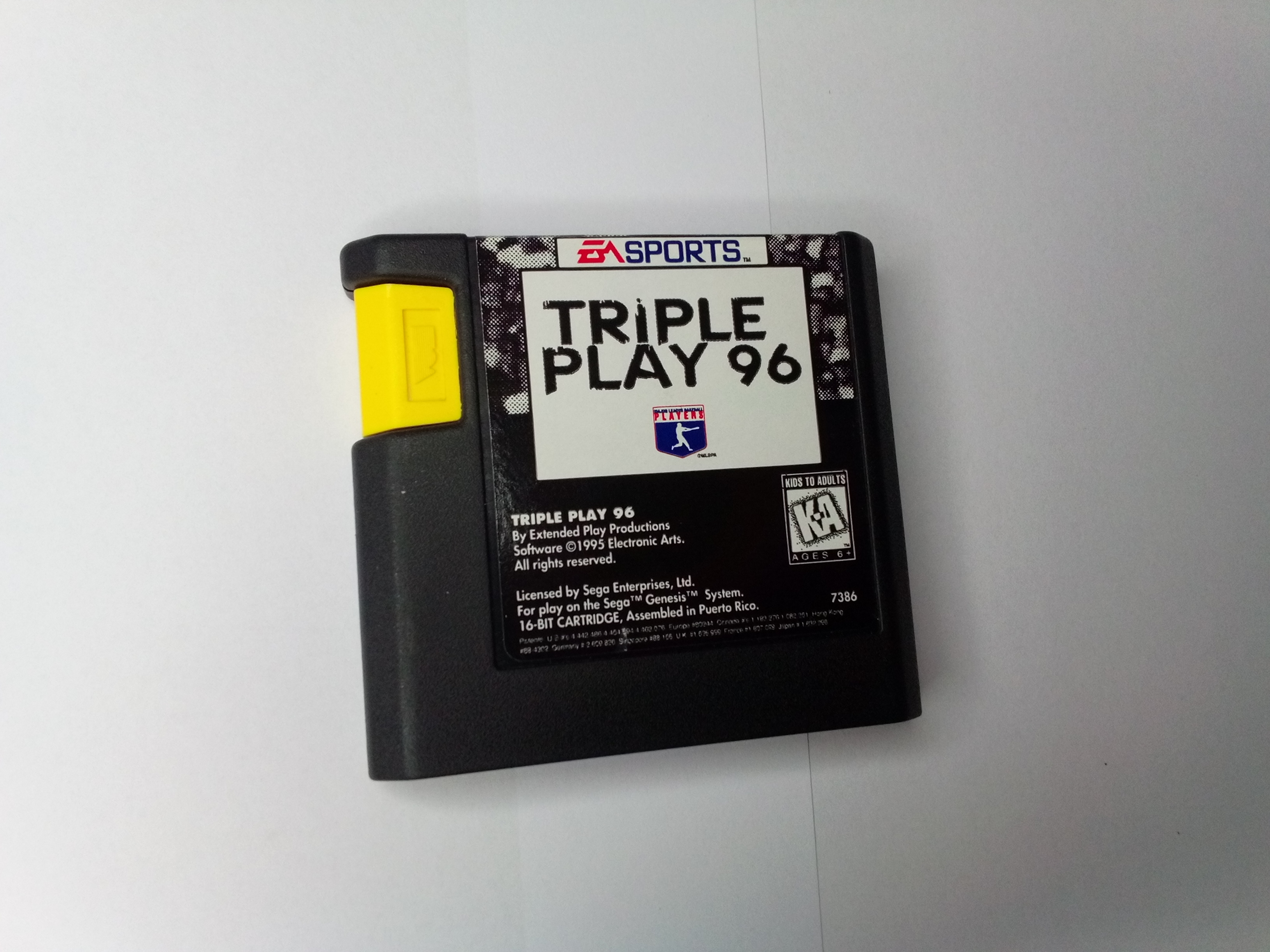 SEGA GENESIS - TRIPLE PLAY 96 - (CIB) - 01