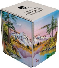 ULTRA PRO - DECK BOX - ALCOVE - FLIP BOB ROSS MIGHTY MOUNTAIN LAKE