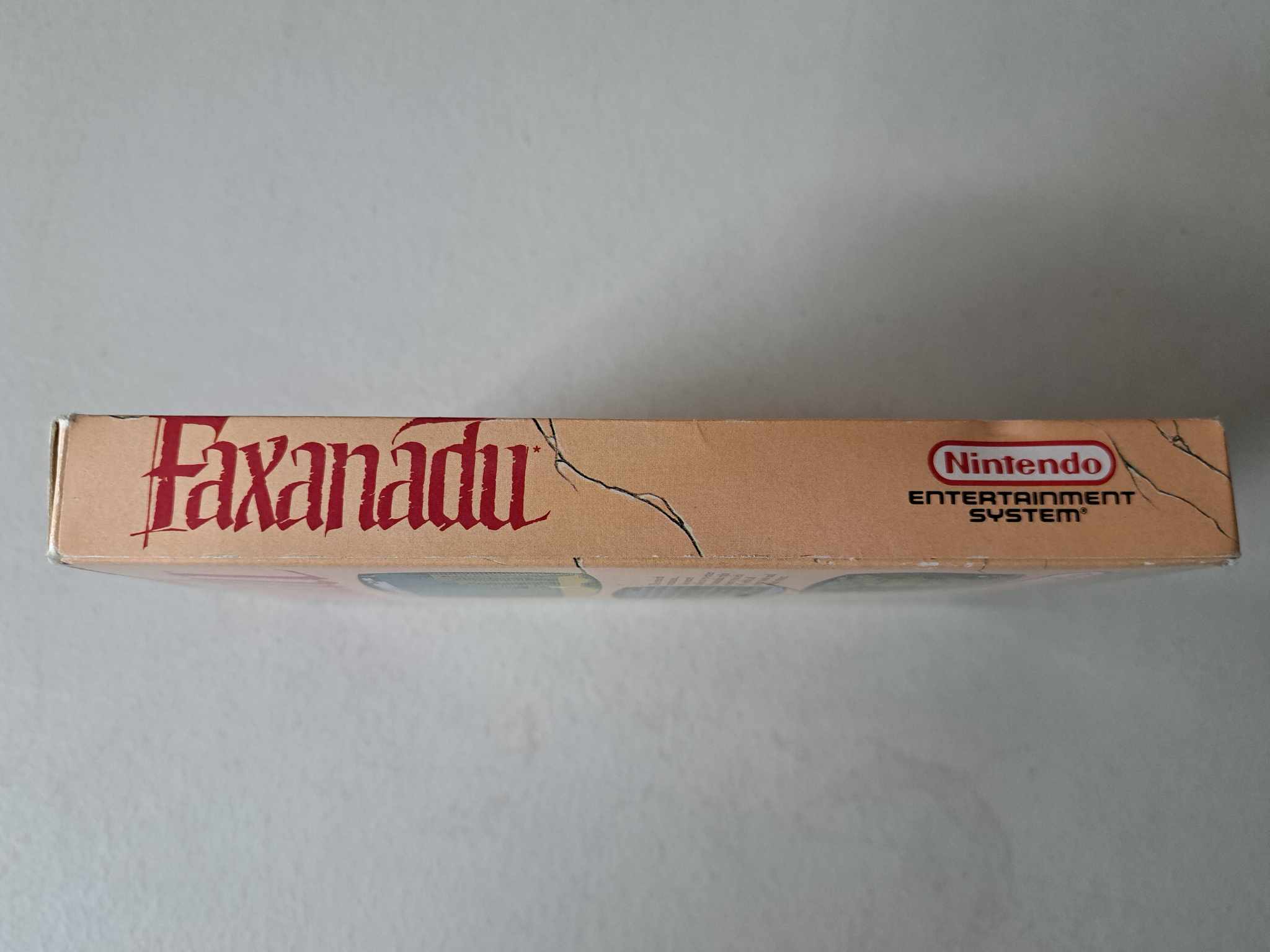 NINTENDO - FAXANADU - COMPLETE IN BOX (01)
