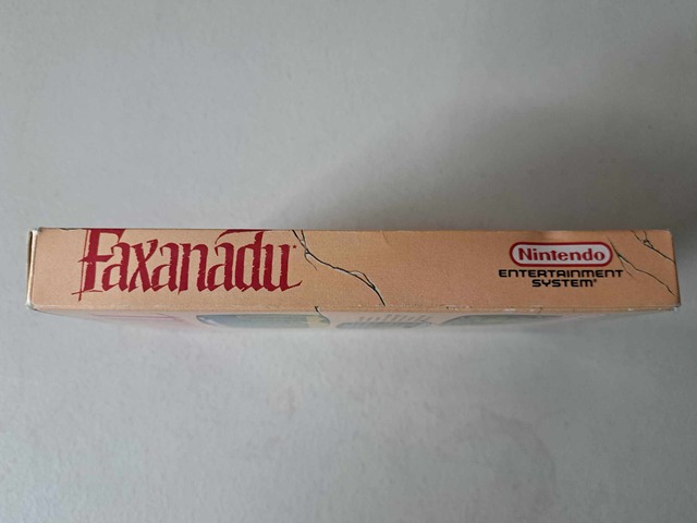 NINTENDO - FAXANADU - COMPLETE IN BOX (01)