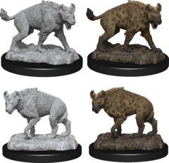 WIZKIDS UNPAINTED MINIS WV14 HYENAS