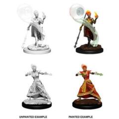 D&D Nolzur's Marvelous Miniatures: Fire Genasi Female Wizard