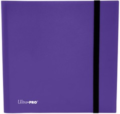 ULTRA PRO - PRO-BINDER - 12-POCKET PORTFOLIO - ECLIPSE - ROYALE PURPLE (20 PAGES)